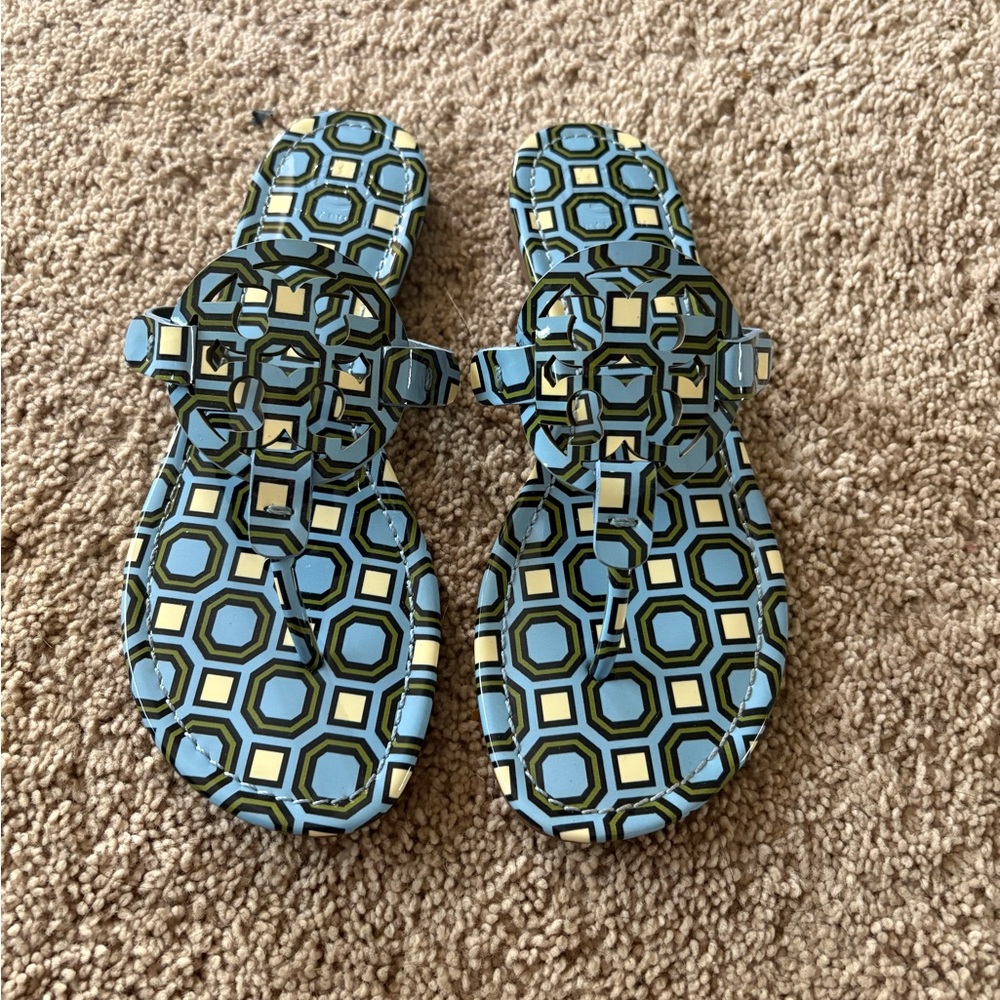 Tory Burch Geometric Patterned Sandals